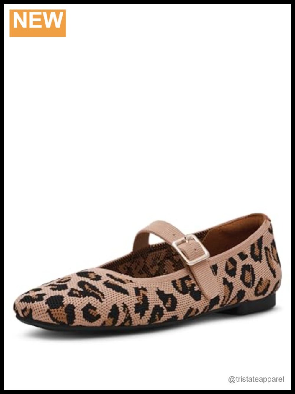 Anne Klein Mabel Ballet Flat Square Toe Pull-On Casual Women's Shoe